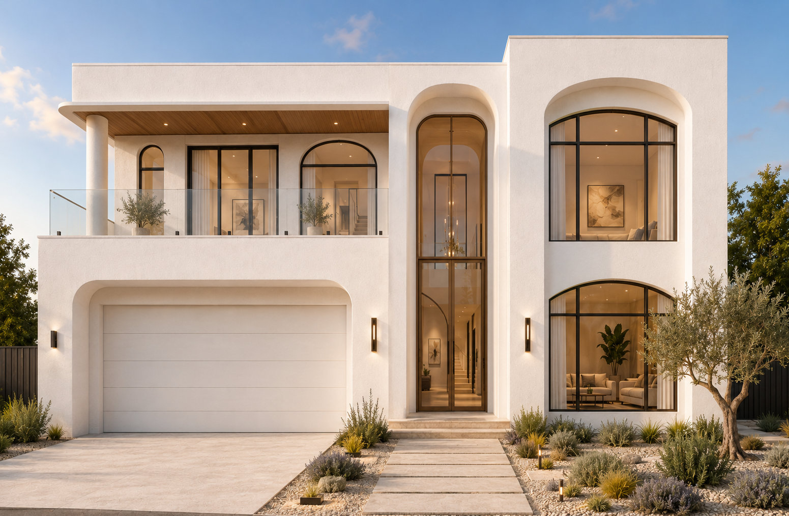 Modern Mediterranean Residence design study